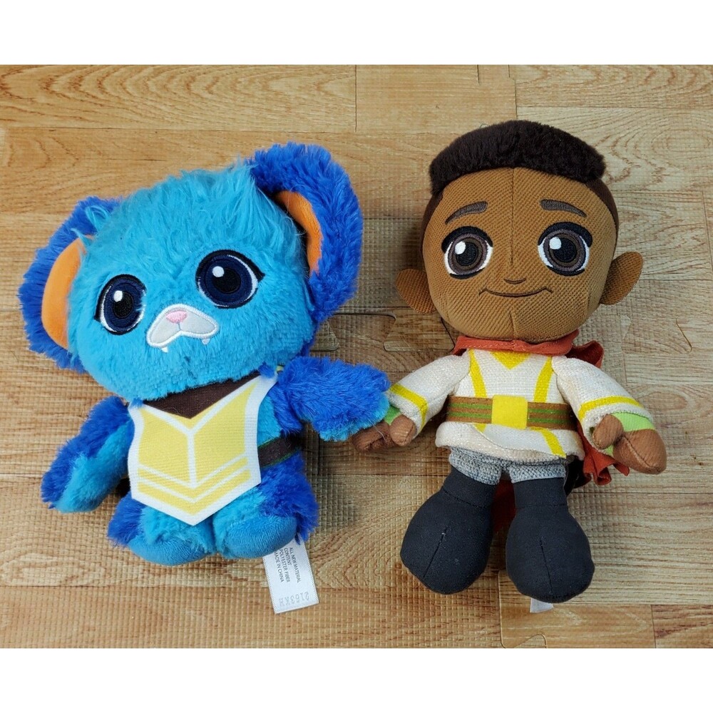 Star Wars Young Jedi Adventures Kai and Nubs 8" Plush Mattel Lot of 2
